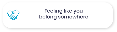 Feeling like you belong somewhere